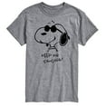thumbnail image 1 of Peanuts - Cool Joe Keep On Smiling - Men's Short Sleeve Graphic T-Shirt, 1 of 6