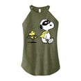 thumbnail image 1 of Peanuts - Costume Snoop Art - Juniors High Neck Tank Top, 1 of 5