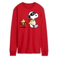 thumbnail image 1 of Peanuts - Costume Snoop Art - Men's Long Sleeve T-Shirt, 1 of 4