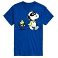 thumbnail image 1 of Peanuts - Costume Snoop Art - Men's Short Sleeve Graphic T-Shirt, 1 of 5