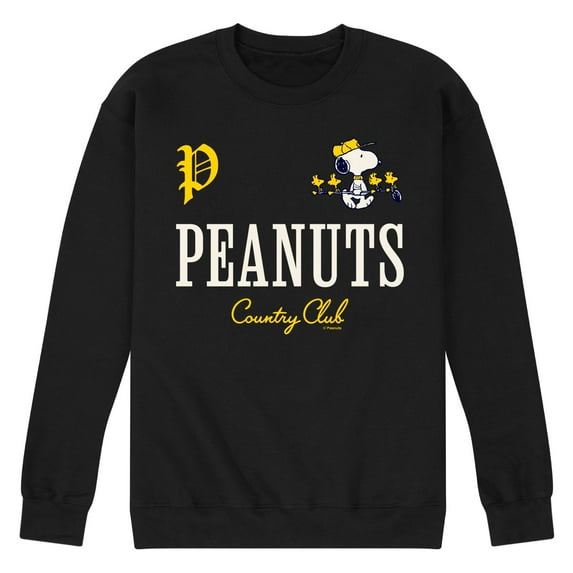 Peanuts - Country Club - Men's Crew Fleece Sweatshirt