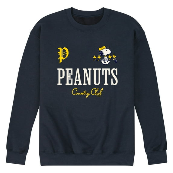 Peanuts - Country Club - Men's Crew Fleece Sweatshirt