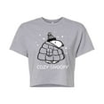 thumbnail image 1 of Peanuts - Cozy Snoopy - Juniors Cropped Cotton Blend T-Shirt, 1 of 6