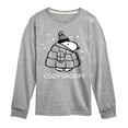 thumbnail image 1 of Peanuts - Cozy Snoopy - Toddler & Youth Long Sleeve Graphic T-Shirt, 1 of 6