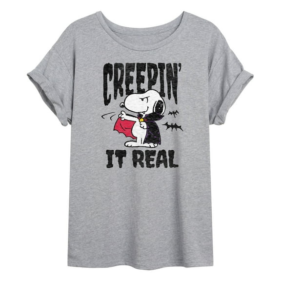 Peanuts - Creepin It Real - Women's Oversized T-Shirt