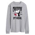 thumbnail image 1 of Peanuts - Creepin It Real - Men's Long Sleeve T-Shirt, 1 of 6