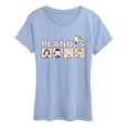 thumbnail image 1 of Peanuts - Crew Blocks - Women's Short Sleeve Graphic T-Shirt, 1 of 4
