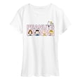 thumbnail image 1 of Peanuts - Crew Blocks - Women's Short Sleeve Graphic T-Shirt, 1 of 5