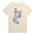 thumbnail image 1 of Peanuts - Crew Collegiate - Youth Boys Short Sleeve Graphic T-Shirt, 1 of 4