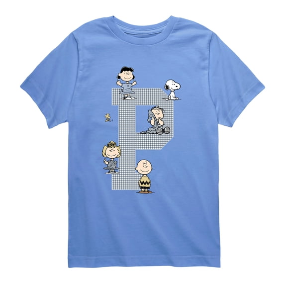 Peanuts - Crew Collegiate Short Sleeve Graphic T-Shirt