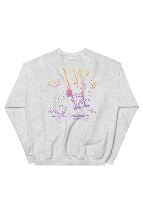 Peanuts Crewneck Snoopy and Woodstock Easter Sweatshirt