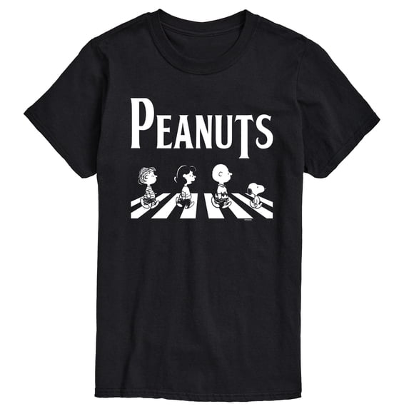 Peanuts - Crosswalk- Men's Short Sleeve Graphic T-Shirt