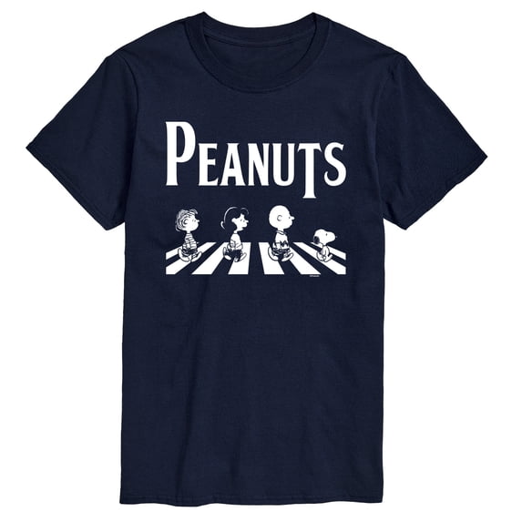Peanuts - Crosswalk- Men's Short Sleeve Graphic T-Shirt