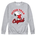 thumbnail image 1 of Peanuts - Cuter Cupid - Men's Crew Fleece, 1 of 5