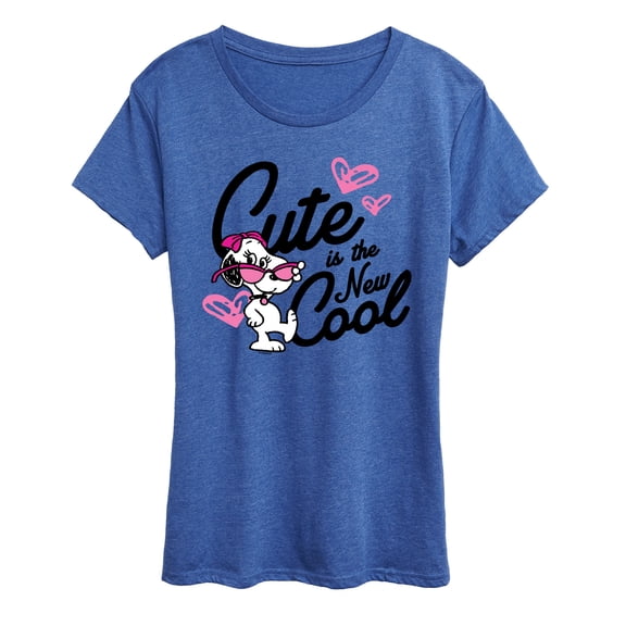 Peanuts - Cutesy is the New Cool Belle - Women's Short Sleeve Graphic T-Shirt