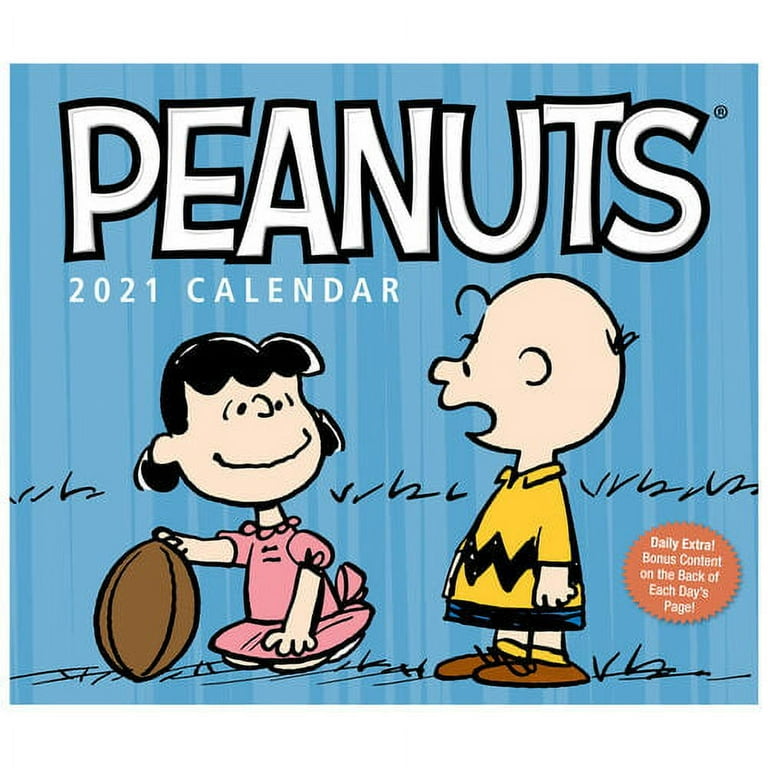Peanuts Daily Desktop Calendar, 2021 - Walmart.com