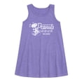 thumbnail image 1 of Peanuts - Dancing Snoopy - Toddler & Youth Girls A-line Dress, 1 of 5