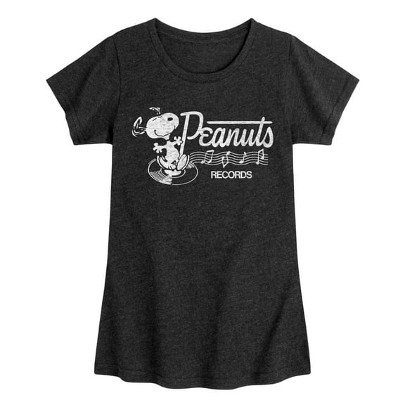 Peanuts - Dancing Snoopy - Toddler & Youth Girls Short Sleeve Graphic T-Shirt