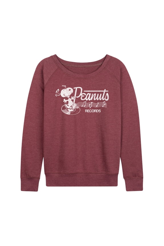 - Dancing Snoopy - Women's Lightweight French Terry Long Sleeve Shirt