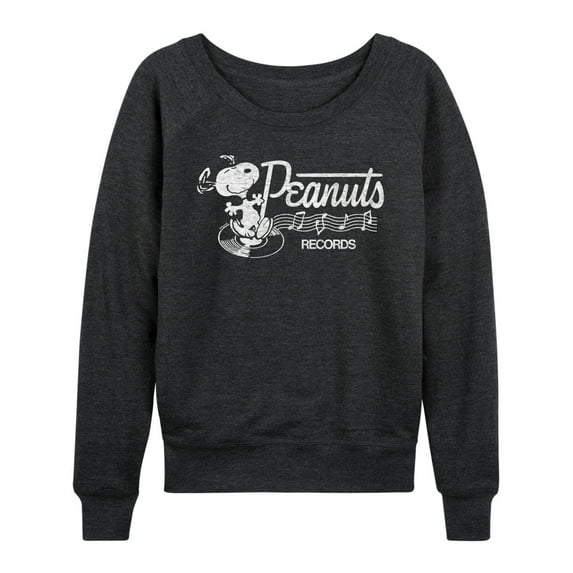 Peanuts - Dancing Snoopy - Women's Lightweight French Terry Long Sleeve Shirt