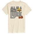 thumbnail image 1 of Peanuts - Days Lurk Art - Men's Short Sleeve Graphic T-Shirt, 1 of 5