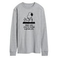 thumbnail image 1 of Peanuts - Dear Me Doing Great Job - Men's Long Sleeve T-Shirt, 1 of 6