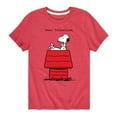 thumbnail image 1 of Peanuts -  Dear Valentine Snoopy  - Toddler And Youth Short Sleeve Graphic T-Shirt, 1 of 6