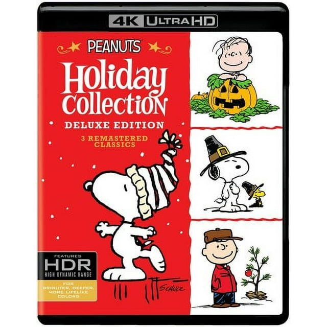 Peanuts Deluxe Holiday Collection (4K Ultra HD + Bluray)