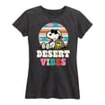 thumbnail image 1 of Peanuts - Desert Vibes - Women's Short Sleeve Graphic T-Shirt, 1 of 5