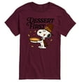 thumbnail image 1 of Peanuts - Dessert First Snoopy - Men's Short Sleeve Graphic T-Shirt, 1 of 5