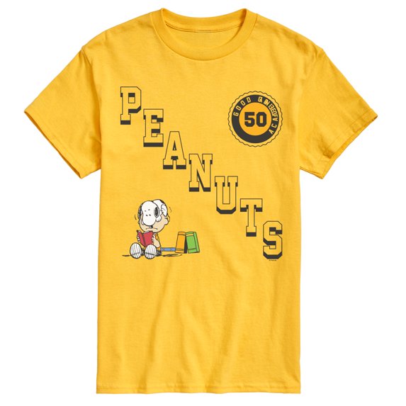 Peanuts - Diagonal Collegiate - Men's Short Sleeve Graphic T-Shirt