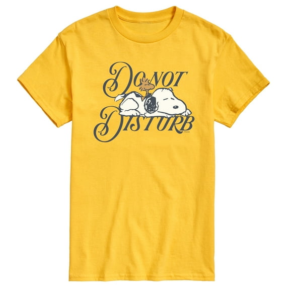 Peanuts - Do Not Disturb Snoopy - Men's Short Sleeve Graphic T-Shirt