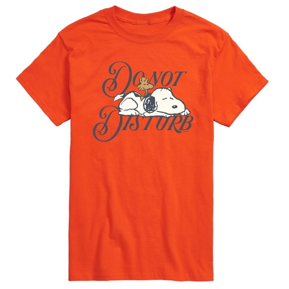 Peanuts - Do Not Disturb Snoopy - Men's Short Sleeve Graphic T-Shirt