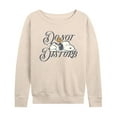 thumbnail image 1 of Peanuts - Do Not Disturb Snoopy - Women's French Terry Long Sleeve T-Shirt, 1 of 5