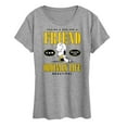 thumbnail image 1 of Peanuts - Dog Friend Make Ordinary Life Beautiful - Women's Short Sleeve Graphic T-Shirt, 1 of 6