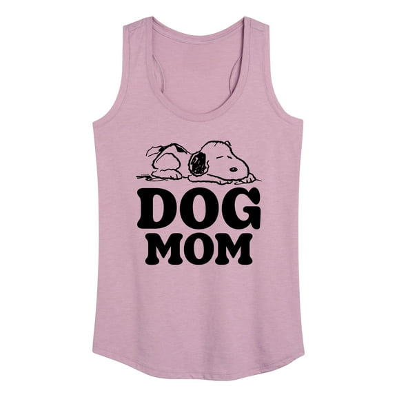 Peanuts - Dog Mom - Women's Racerback Tank Top