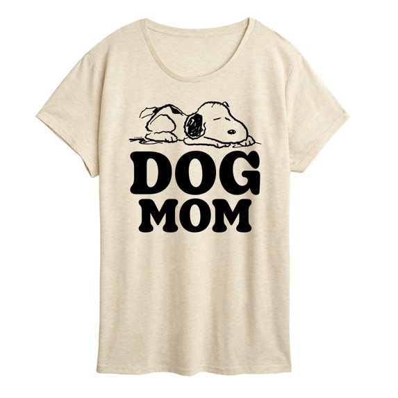 Peanuts - Dog Mom - Women's Short Sleeve Graphic T-Shirt