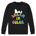 thumbnail image 1 of Peanuts - Dream In Color - Men's Crew Neck Fleece Pullover, 1 of 6