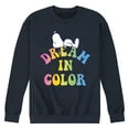 thumbnail image 1 of Peanuts - Dream In Color - Men's Crew Neck Fleece Pullover, 1 of 6