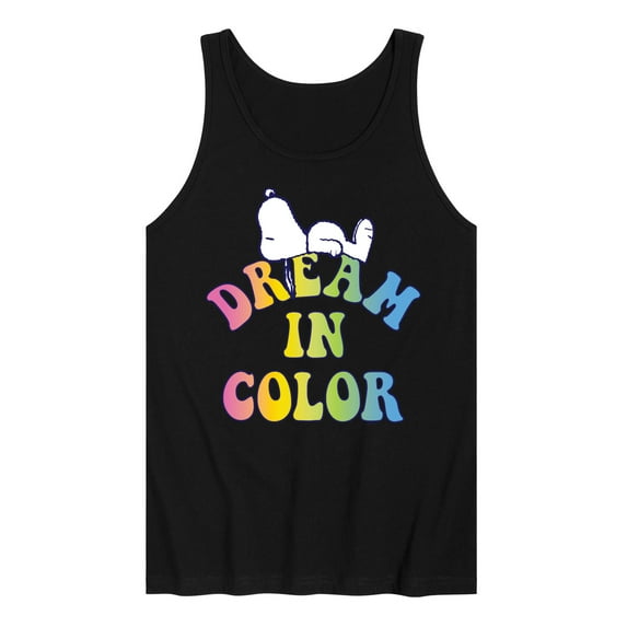 Peanuts - Dream In Color - Men's Jersey Tank Top