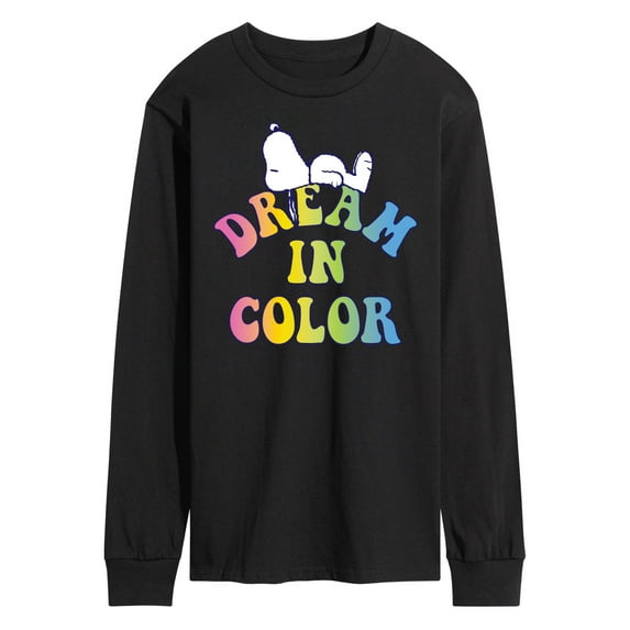 Peanuts - Dream In Color - Men's Long Sleeve T-Shirt