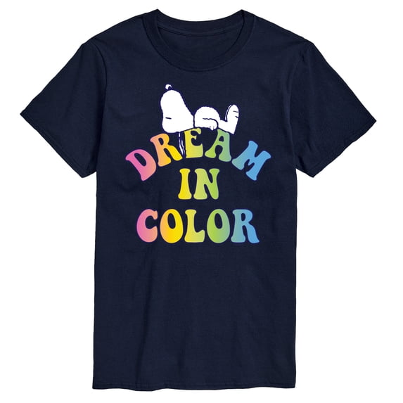 Peanuts - Dream In Color - Men's Short Sleeve Graphic T-Shirt