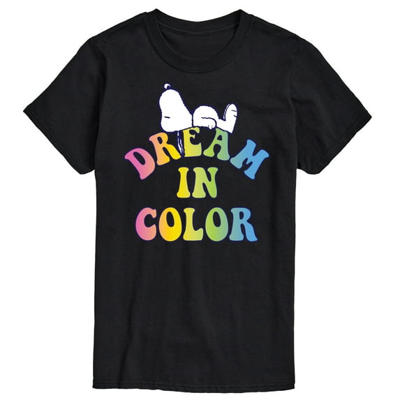 Peanuts - Dream In Color - Men's Short Sleeve Graphic T-Shirt