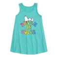 thumbnail image 1 of Peanuts - Dream In Color - Toddler & Youth Girls A-line Dress, 1 of 5