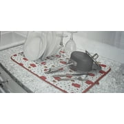Peanuts Drying Mat 2 Pack Thanksgiving Fall Autumn Snoopy Turkey in Dog Bowl