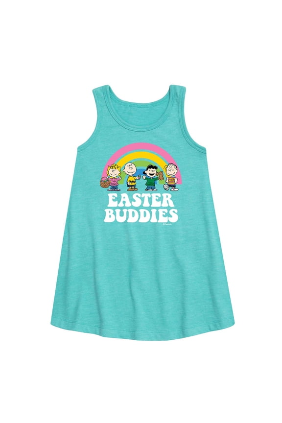 - Easter Buddies - Girls Aline Dress