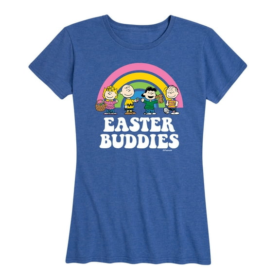 Peanuts - Easter Buddies - Women's Short Sleeve Graphic T-Shirt