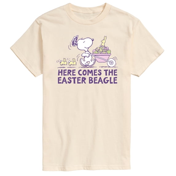 Peanuts - Easter Bunny's Helper - Men's Short Sleeve Graphic T-Shirt