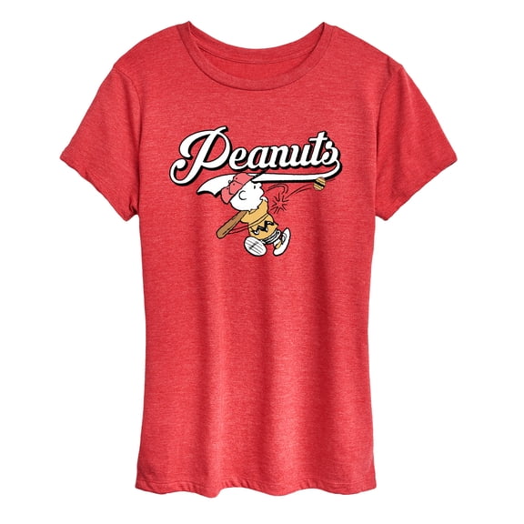 Peanuts - Easter Egg Baseball Short Sleeve Graphic T-Shirt