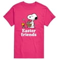 thumbnail image 1 of Peanuts - Easter Friends - Men's Short Sleeve Graphic T-Shirt, 1 of 5